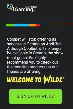 Coolbet Canada Wildz Ccasino