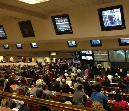 sports betting at California racetracks